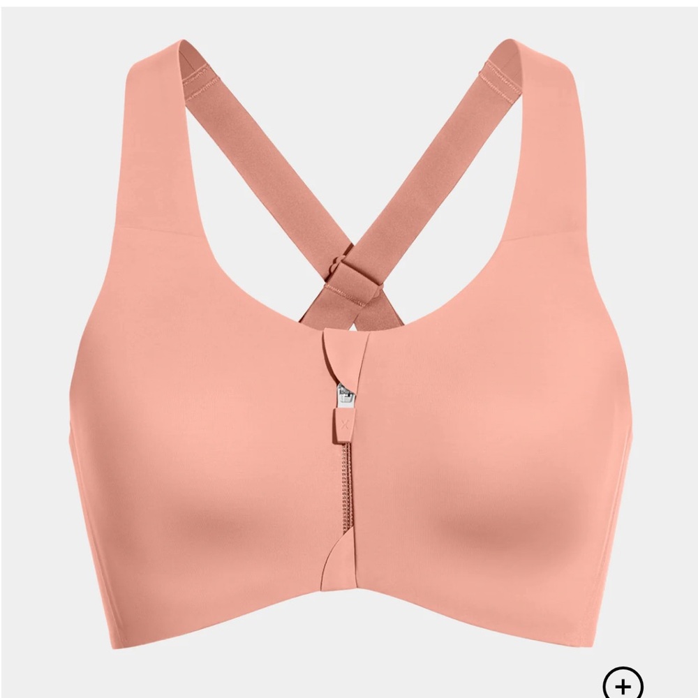 Knix Blush Sports Bra with Racerback Design and Seamless Cups